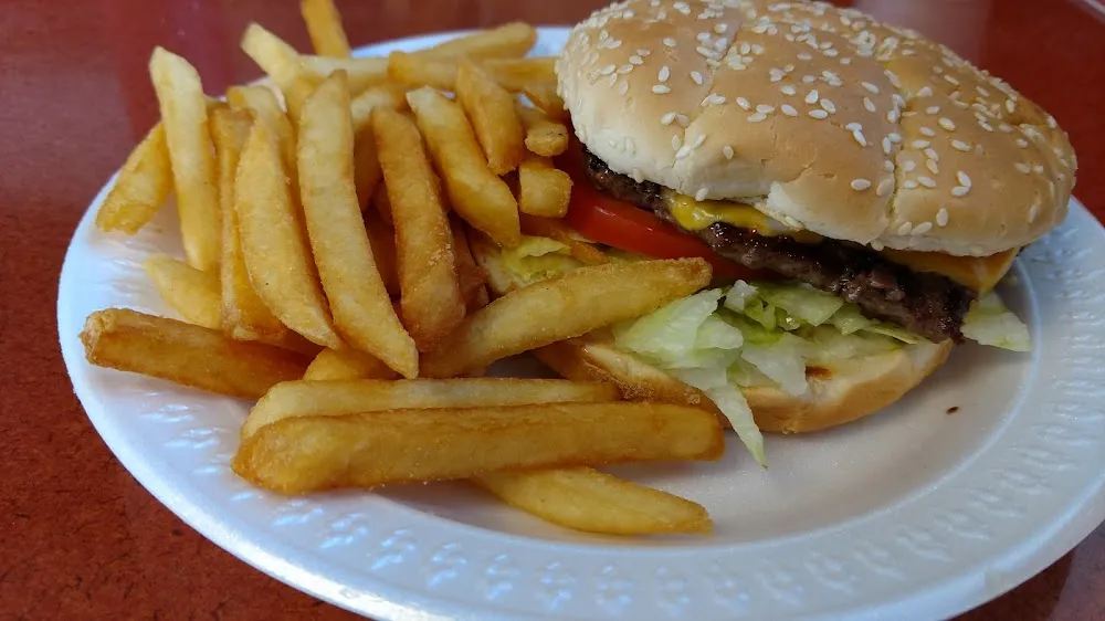 Cheeseburger with Fries