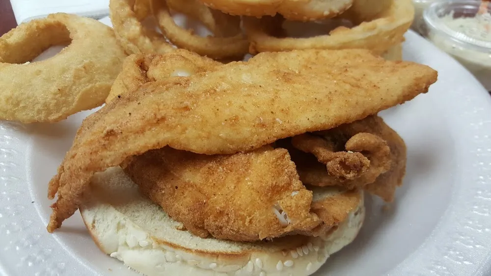 Fried Shrimp & Flounder